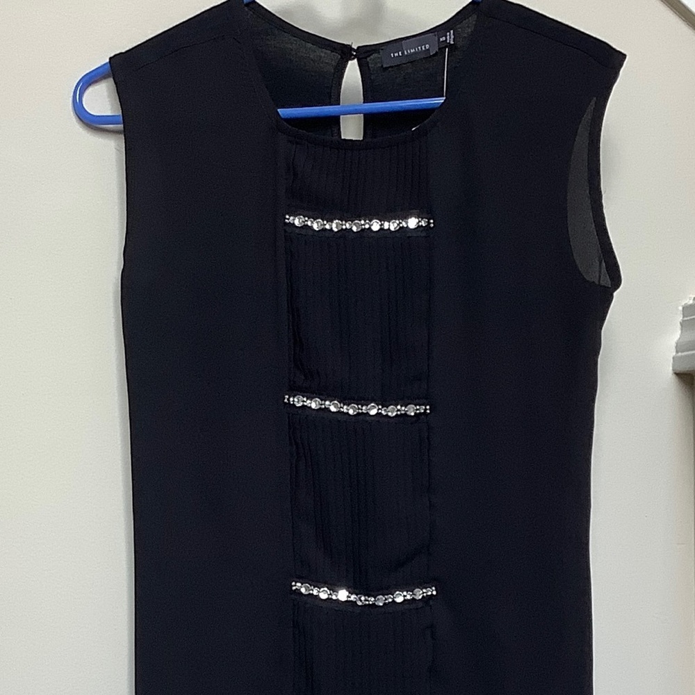 NWT Black Dressy Top